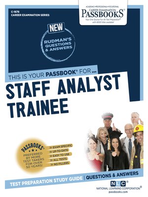 cover image of Staff Analyst Trainee